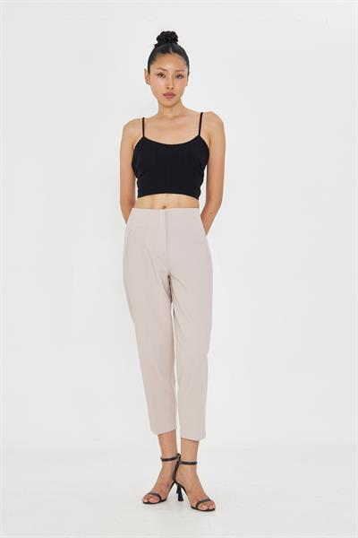 Pensli Yüksek Bel Atlas Pantolon