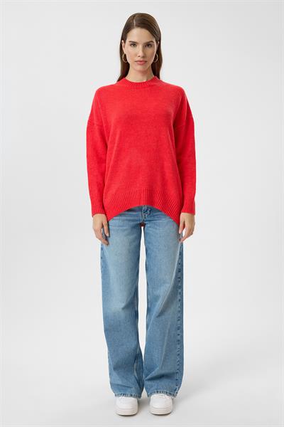 Bisiklet Yaka Basic Kazak