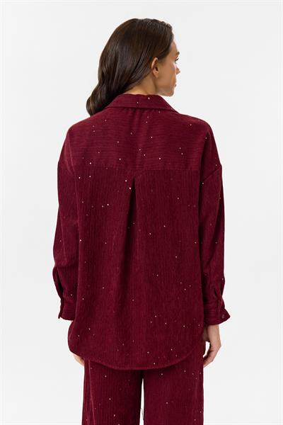 Çizgili Pullu Gömlek