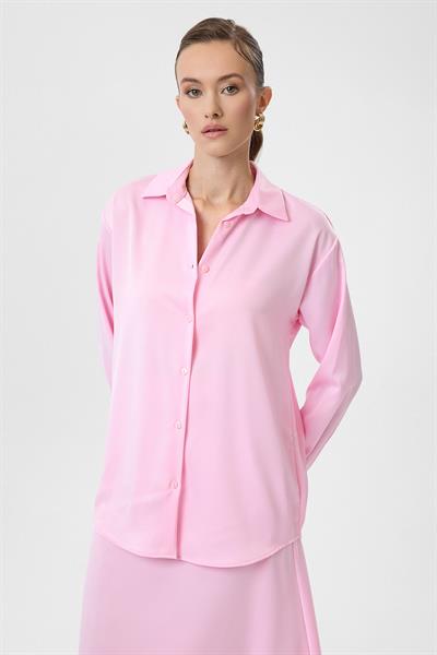Klasik Saten Gömlek