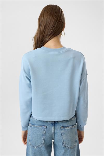 Basic Crop Sweatshirt