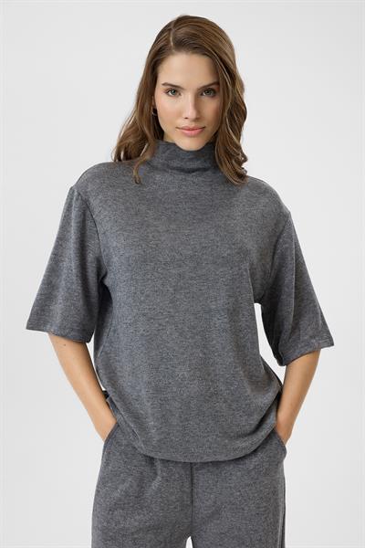 Balıkçı Yaka Kısa Kol Triko Kazak