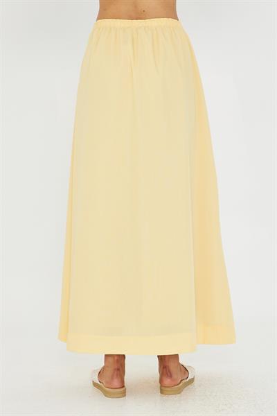 Cepli Poplin Uzun Etek
