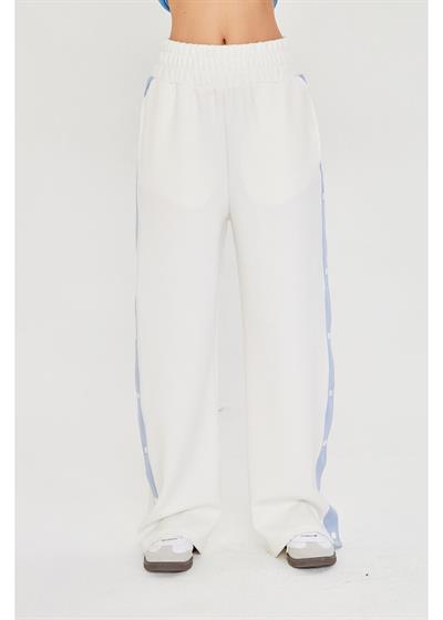 Çıtçıtlı Modal Pantolon 