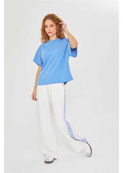 Çıtçıtlı Modal Pantolon 