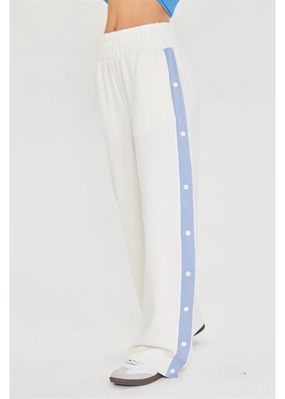 Çıtçıtlı Modal Pantolon 