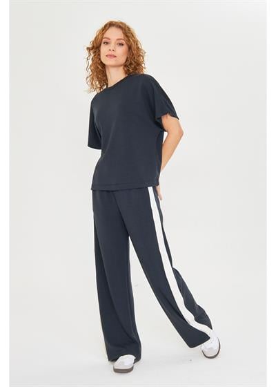 Çıtçıtlı Modal Pantolon 