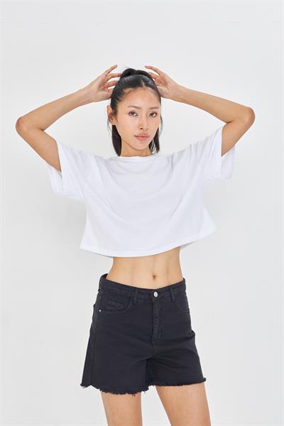 Crop Basic T-shirt