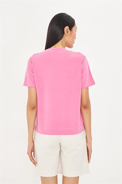 V Yaka Oversize Modal T-Shirt