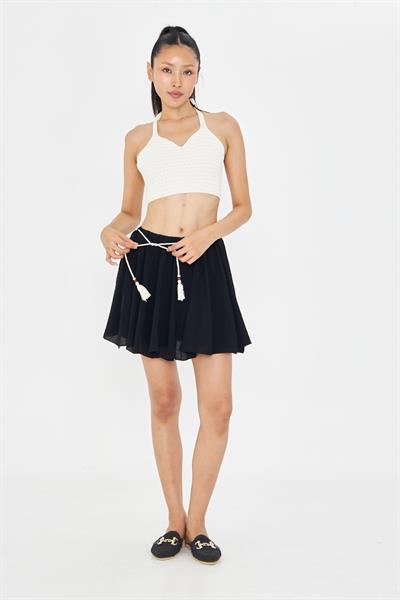Parçalı Mini Etek