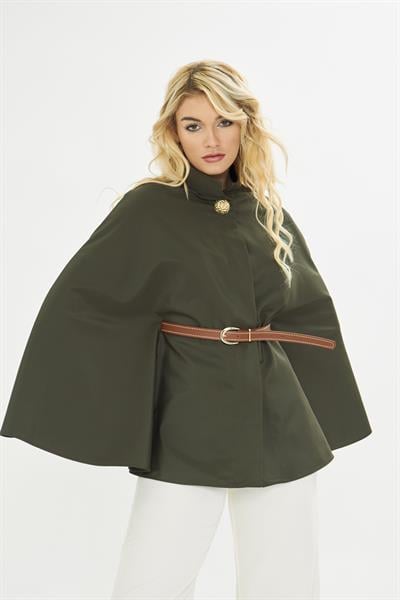 Deri Kemerli Suya Dayanıklı Panço 