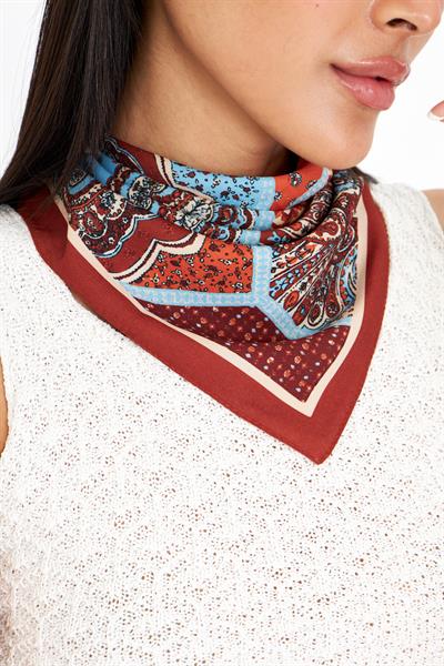 Desenli Bandana Fular