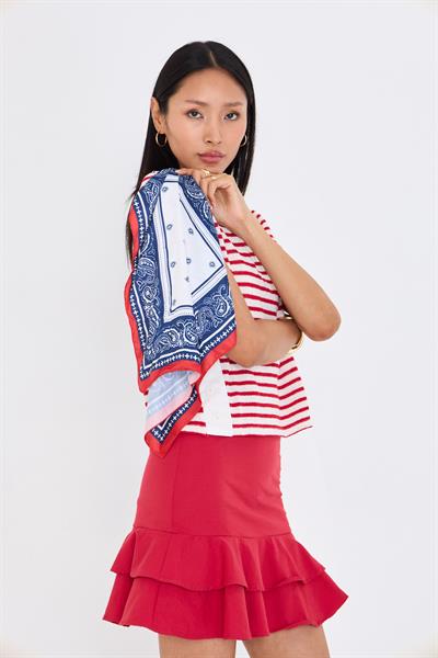 Desenli Bandana Fular