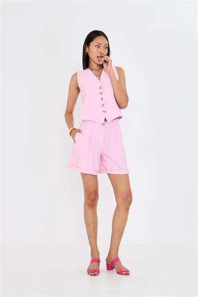 Double Paça Modal Şort