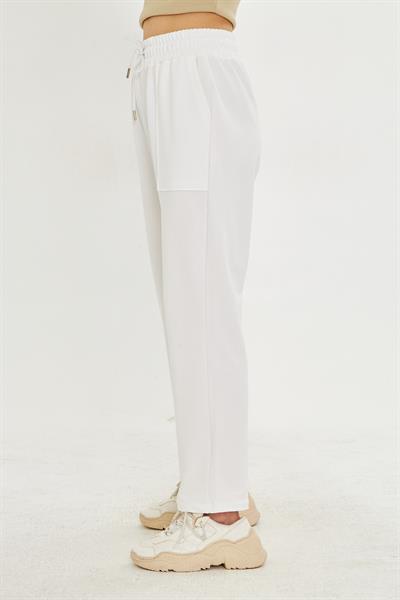 Düz Kesim İki İplik Eşofman Altı 