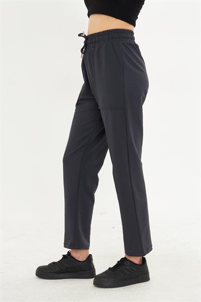 Düz Kesim İki İplik Eşofman Altı 