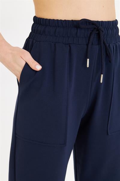 Düz Kesim İki İplik Eşofman Altı 