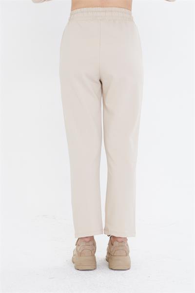 Düz Kesim İki İplik Eşofman Altı 