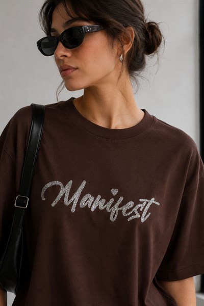 Manifest Taşlıi Basic Tişört