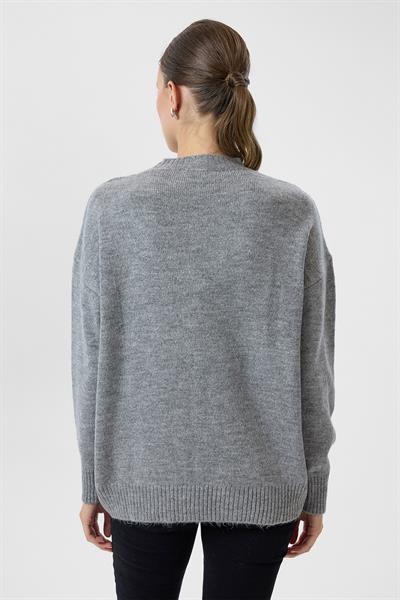 Bisiklet Yaka Basic Kazak