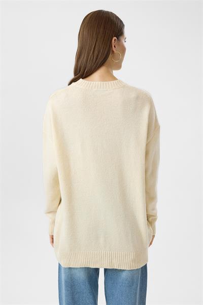 Bisiklet Yaka Basic Kazak