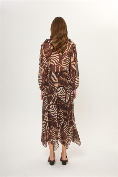 Fırfırlı Şifon Bluz