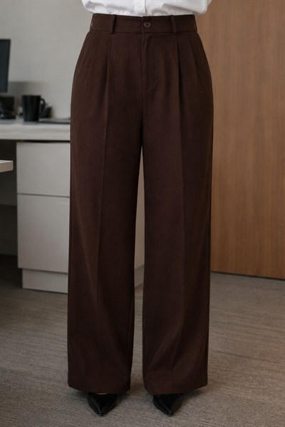 Havuç Kesim Müslin Pantolon