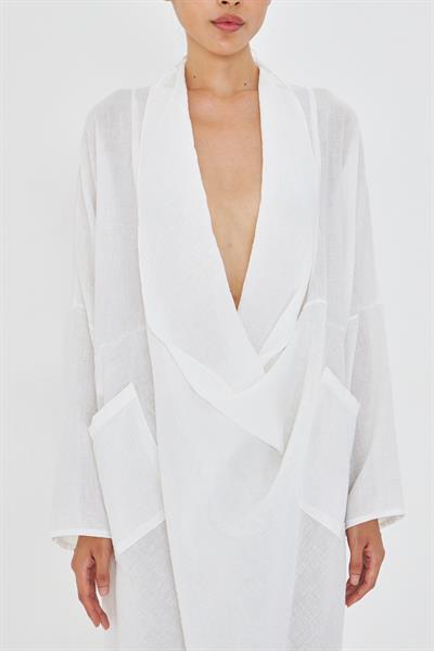 Cepli Düz Bohem Tunik