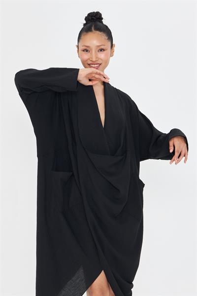 Cepli Düz Bohem Tunik