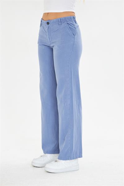 Elastik Bel Bol Paça Soft Pantolon 