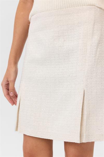 Simli Pileli Tüvit Etek