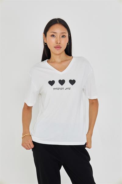Forever Love Baskılı T-Shirt