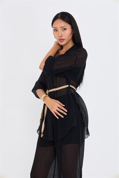 Hasır Kemerli Kimono