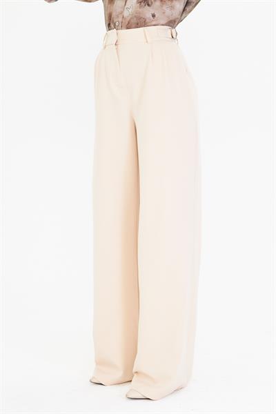 Kemeri Tokalı Atlas Pantolon 