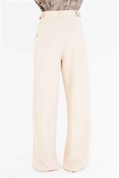 Kemeri Tokalı Atlas Pantolon 