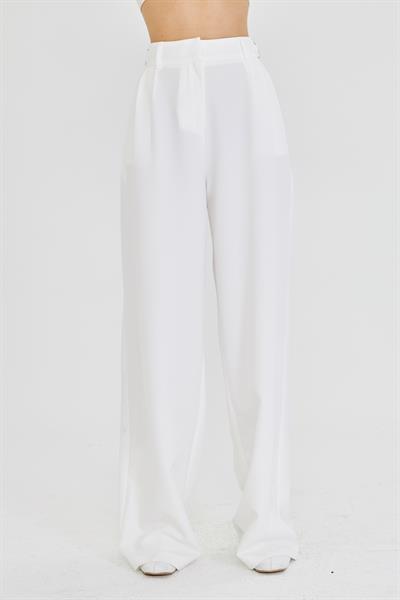 Kemeri Tokalı Atlas Pantolon 