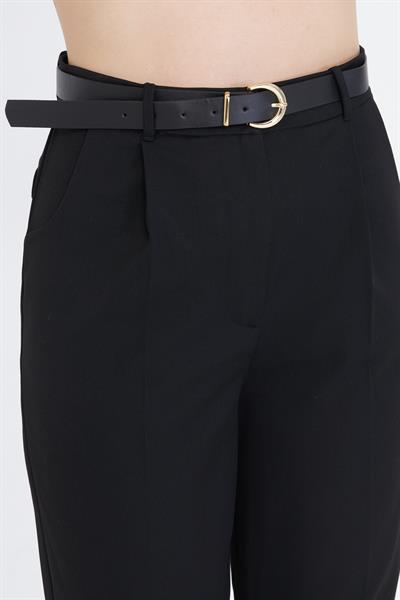 Kemerli Poliviskon Pantolon 