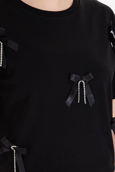 Kurdeleli Basic T-Shirt