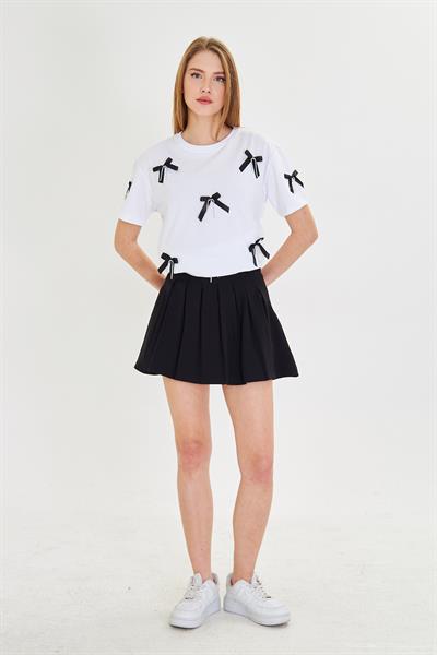 Kurdeleli Basic T-Shirt