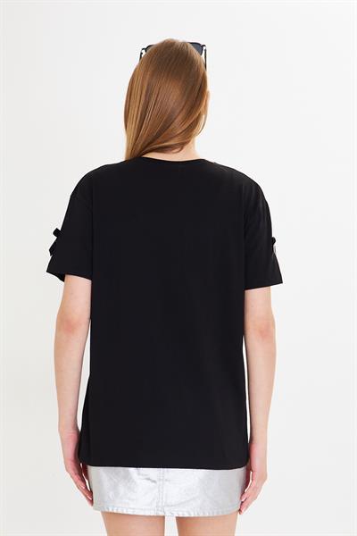 Kurdeleli Basic T-Shirt