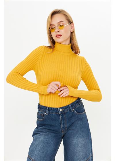 Likrali Bogazli Triko 