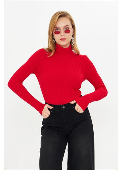 Likrali Bogazli Triko