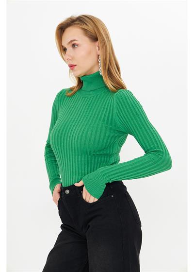 Likrali Bogazli Triko 