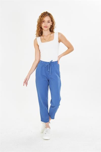 Paçası Püsküllü Pantolon 