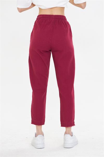 Paçası Püsküllü Pantolon 