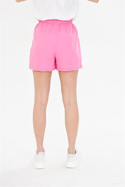 Püsküllü Gabardin Şort 