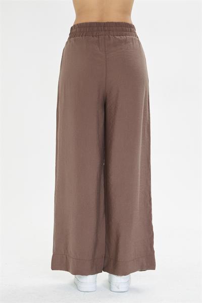 Şerit Detaylı Modal Pantolon