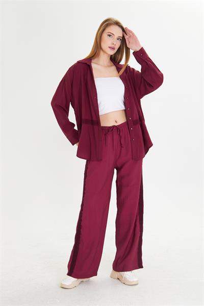 Şerit Detaylı Modal Eşofman Altı 