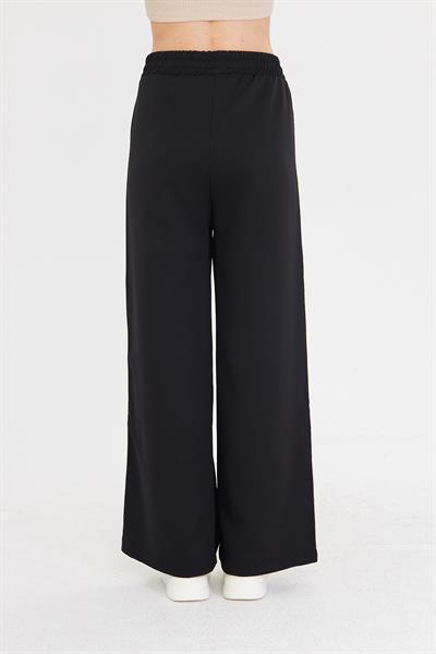 Şeritli Atlas Pantolon 