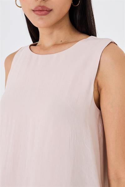 Sıfır Kol Modal Elbise